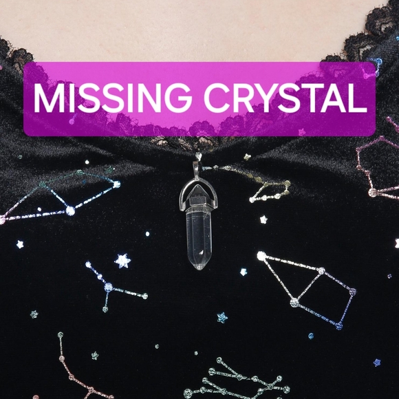 NWOT Hot Topic Cosmic Aura Rainbow Constellations Velvet Skater Dress-2x-READ - Picture 4 of 7